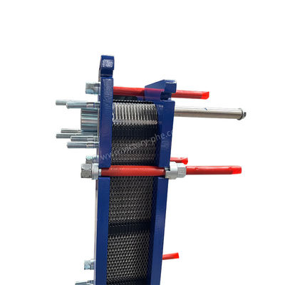 เครื่องแลกเปลี่ยนความร้อนแผ่น Hastelloy สําหรับหน่วยหมอนหนอนหนอนหรือ Viton Plate Gasket