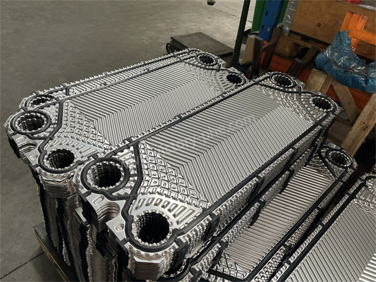 ชุดแลกเปลี่ยนความร้อน Vicarb เรียบเรียบ ความสะอาด V4 / V8 / V13 / V20
