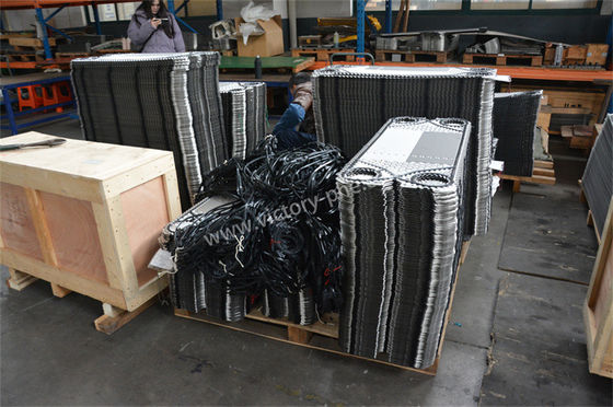 ทิตาเนียม Vicarb Plates และ Gaskets ความหนา 0.5 มิลลิเมตร กระบวนการอุตสาหกรรม