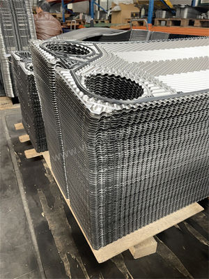 เครื่องแลกเปลี่ยนความร้อนแผ่น corrugated  การฟื้นฟูความร้อน การเย็น