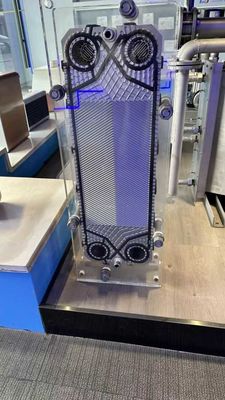 เครื่องแลกเปลี่ยนความร้อนแบบแผ่น Hvac ที่ติดปั๊ม