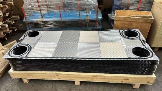 Chevron Pattern 3.0Mpa ผลิตภัณฑ์ใหม่ 2024 แผ่นแลกเปลี่ยนความร้อนที่มีผิวเคลือบผง