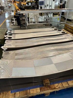 0.4 มิลลิเมตร Accessen แลกเปลี่ยนความร้อนแผ่น Powder Coating การบํารุงรักษาประจํา