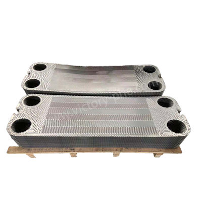 ผิวเคลือบฝุ่น Sondex เครื่องแลกเปลี่ยนความร้อนแผ่นสแตนเลส SUS304 ISO